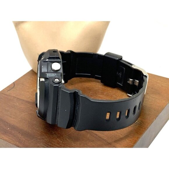 Casio Mens Watch G-Shock GAS100 Black Resin Analog Digital Tough Solar 4… - Picture 9 of 14